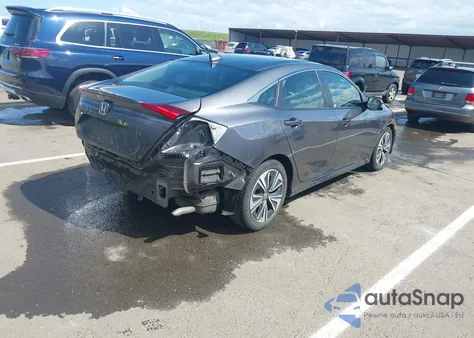 2018 Honda Civic Ex-T from USA, damaged, VIN JHMFC1F30JX018885